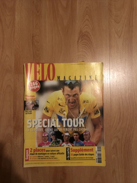 Vélo Magazine – Juin 2004 – Spécial Tour De France – Revue Avec Lance Armstrong – Bon état