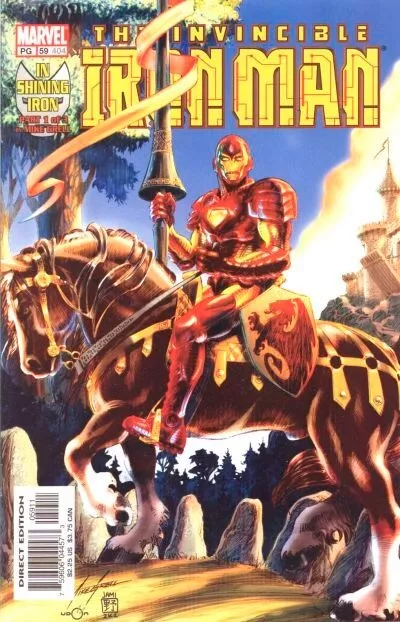 Iron Man, The Invincible #404 (59) Marvel Comics 11/02 (VFNM 9.0/Stock Photo)