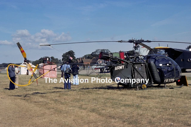 Army Air Corps 6 Flight Sud Alouette AH.1 XR379 (1976) Photograph