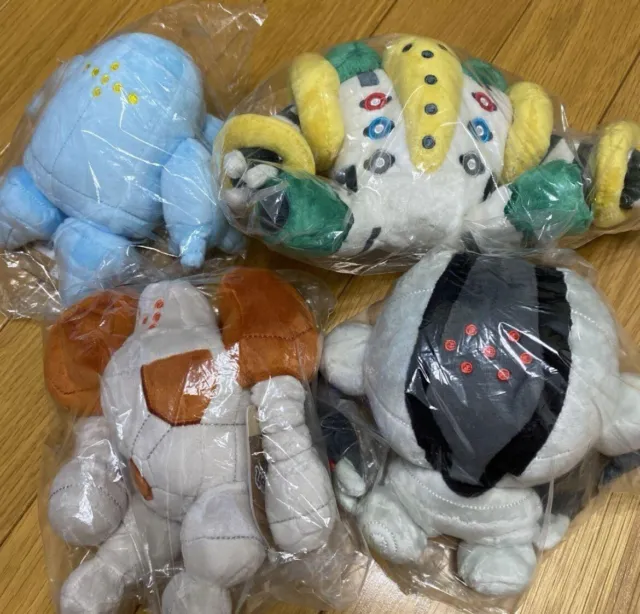 Registeel Regirock Regice Regigigas Pokemon Plush doll Pokémon fit set w/ tags