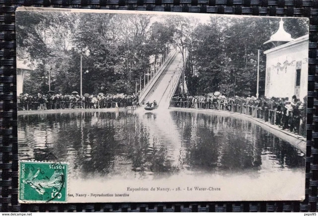 54 Meurthe et Moselle - Exposition de NANCY - 28 - Le Water Chute (Imprimeries R