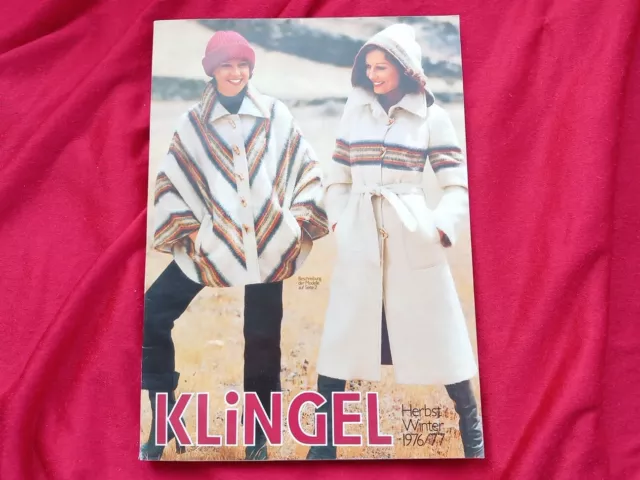 Klingel Katalog Herbst Winter 1976 / 1977 - vintage Versandhauskatalog #647