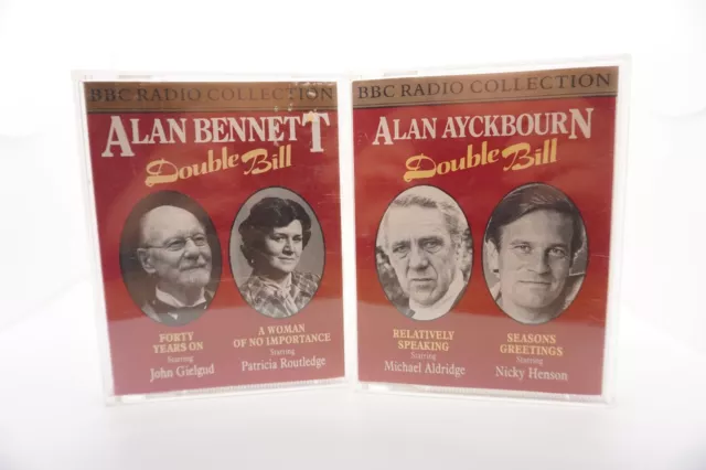 Alan Bennett Double Bill/Alan Ayckbourn Double bill. BBC Audio Books Radio