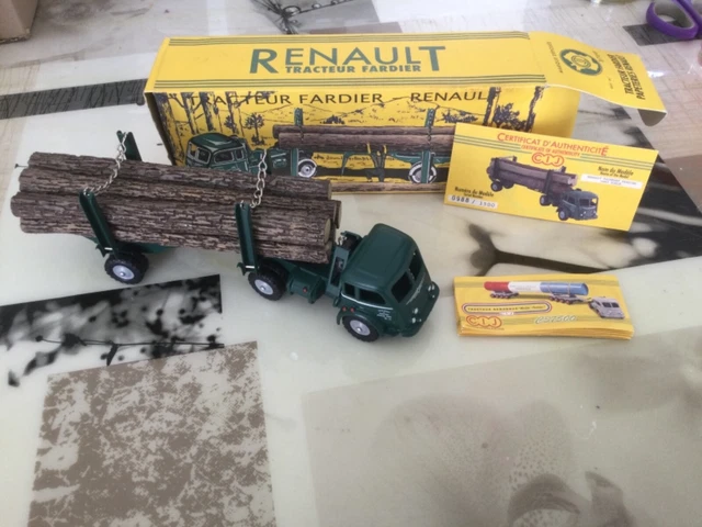 TRACTEUR AGRICOLE CIJ Renault orange - 1951- mécanique - ancien EUR 350,00 - FR