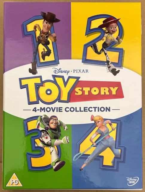 Toy Story - Complete Box - 4 Movie Collection (DVD) Preowned