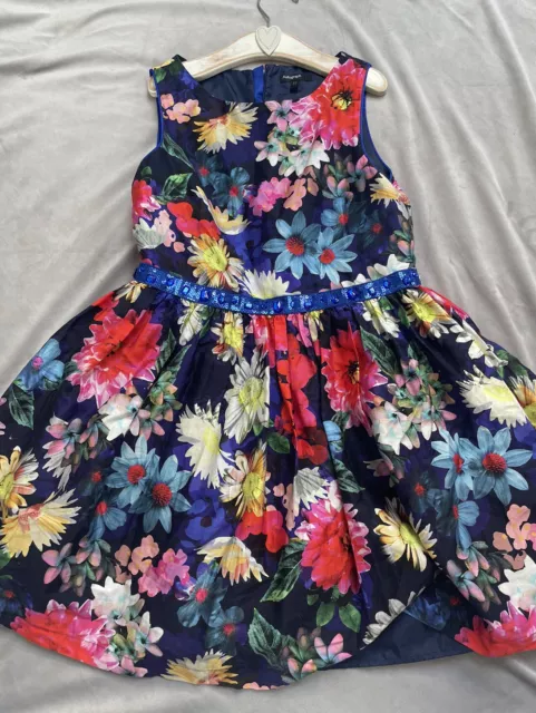 Splendido 🙂 Autografo M&S 🙂 Abito da ragazza festa estiva età 10-11 Vacanze immacolate