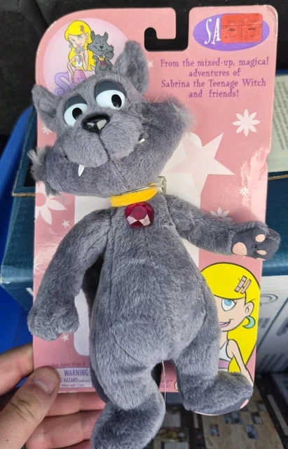 NEW SABRINA THE Teenage Witch Animated Series SALEM Cat Plush