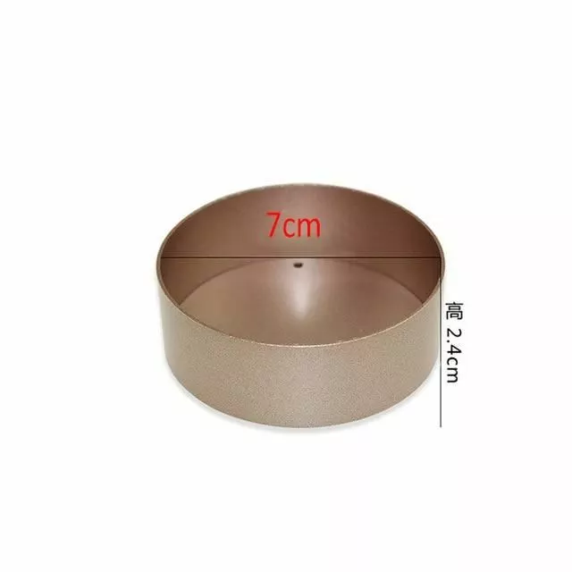 1PC Tarte Moule Mini Métal Forme Poêle Amovible Pyrex Pâtisserie Accessoires