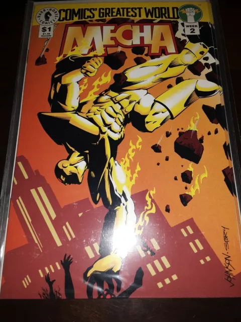 Comics' Greatest World Mecha 1993 Week 2 Lee Weeks Dave Johnson Dark Horse BIN1