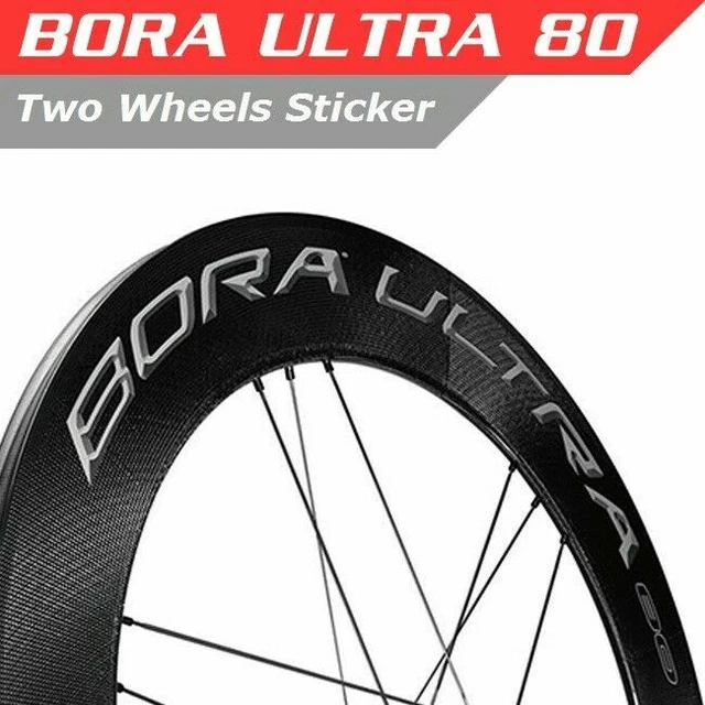 AUTHENTIC Campagnolo BORA ULTRA 80 Tub. Wheels Label kit (front+rear) Stickers