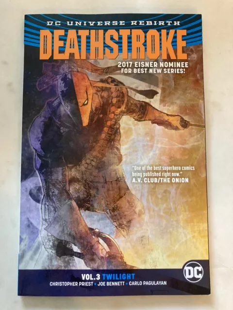 Deathstroke Twilight Rebirth Volume 3 tpb First Printing VF+ New Unread