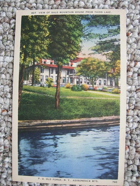 Old Forge Ny-Bald Mountain House-Third Lake-Adirondacks-New York-Herkimer County