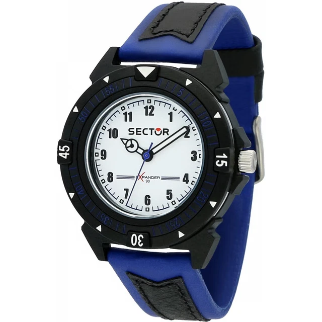 Montre Homme Sector Expender 210 Chrono - Suisse, Cadran Argent, Alarme, Rétroéclairage, Neuf Avec étiquettes