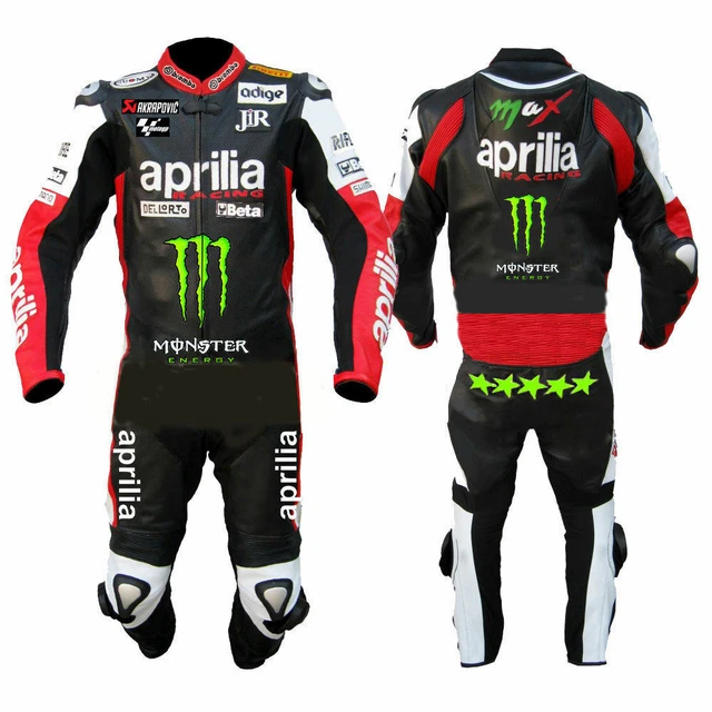 APRILIA COMBINAISON DE Moto en Cuir Hommes Courses Moto en Cuir - Main Image