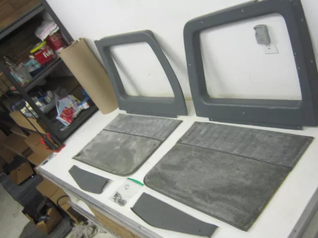 Chevy GMC Suburban Barn Door Panels gray set #5 73-91 Suburban gray #5