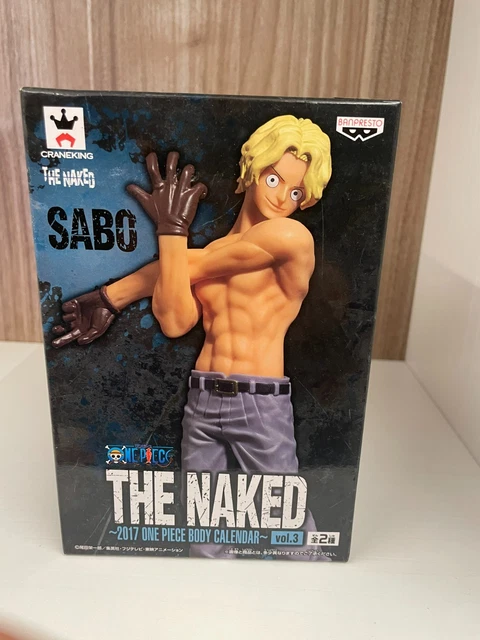 ONE PIECE THE NAKED 2017 ONE PIECE BODY CALENDAR VOL.3 SABO A VERSION BANPRESTO