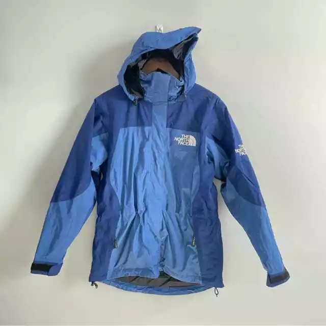 THE NORTH FACE | Women's Vintage Gore-Tex Mountain Light Blue Hooded ...