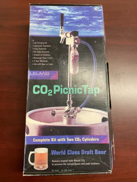 Leland Co2 Picnic Tap - American Keg Sankey Model #50500 Used, Beer, Soda
