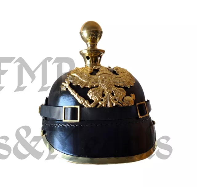 Preußen Pickelhaube für Mannschaften der Artillerie M1895