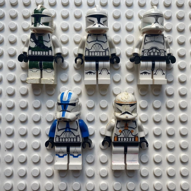LEGO STAR WARS clone trooper minifigures bundle Phase 2 And Phase 1 1.