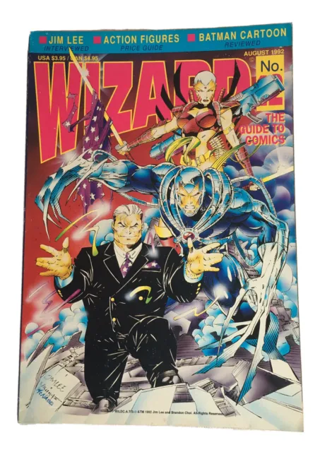 Wizard The Guide to Comics #12 August 1992  w Poster