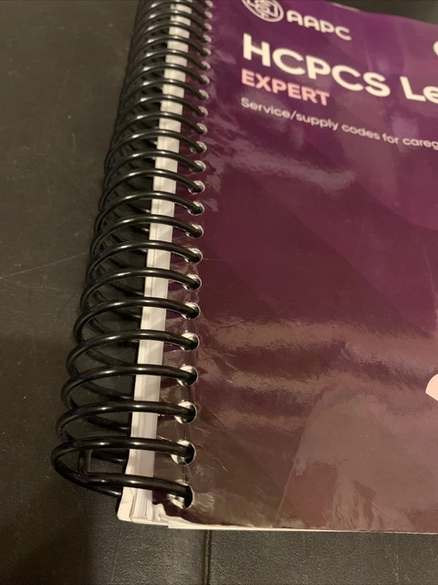 2024 HCPCS LEVEL II Expert- HCPCS Code Book - Spiral-bound, by AAPC ...