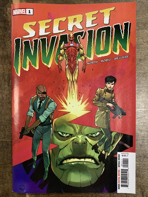 Secret Invasion #1 (Marvel, 2022) Main Cover Matteo Loli NM