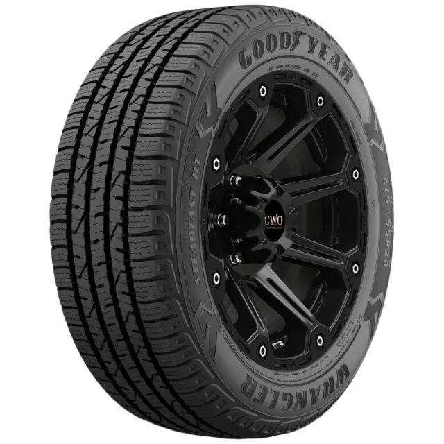 265/50R20 Goodyear Wrangler Steadfast HT 107H SL Black Wall Tire