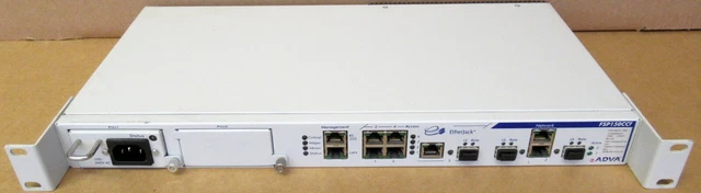 Reboot Adva Router ADVA FSP150CCF-825 ETHERJACK Optical Networking Carrier Ethernet Switch ...