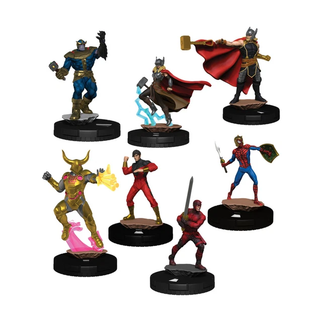 WizKids HeroClix  Avengers War of the Realms - Booster Pack (Brick - 10 Pac SW