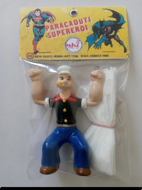 Custom Azrak Hamway Ahi  Style Parachutist  Popeye Parachute Figure