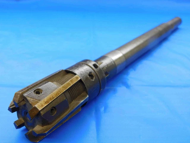 1 7/32 Od Hss Adjustable Expansion Reamer Spiral 1.2187 1.21875 1.2188 Onsize
