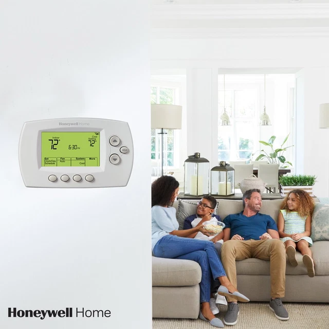 HONEYWELL HOME WIFI 7Day Programmable Thermostat, White 92.99 PicClick