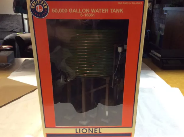 Lionel 6-16861 50000 Gallon Water Tank NEW