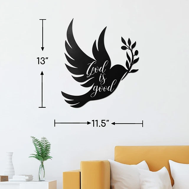 DOVE OF PEACE Olive Branch Metal Wall Art Olive Branches Peace Dove