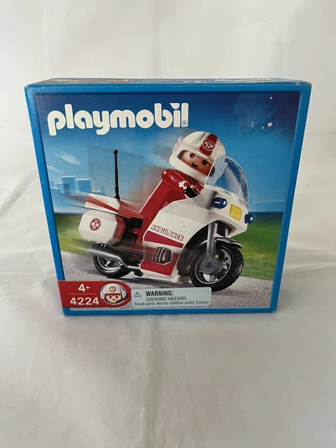 playmobil motorbike set