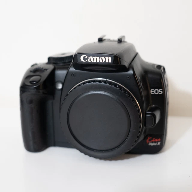 CANON EOS KISS Digital X Black APS-C DSLR Camera Used