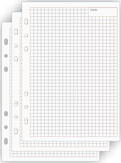 bind Ersatzeinlagen Notizbl„tter Manager, A5, kariert