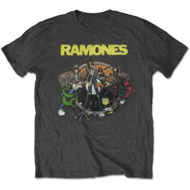 The Ramones Road to Ruin Punk Rock oficial Camiseta para hombre