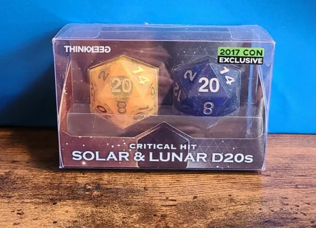 Think Geek D20 Ice Mold CRITICAL HIT Dungeons Dragons Role Playing