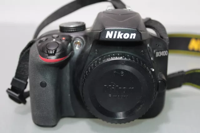 Nikon D3400 24.2MP SLR-Digitalkamera Gehäuse Nur Body