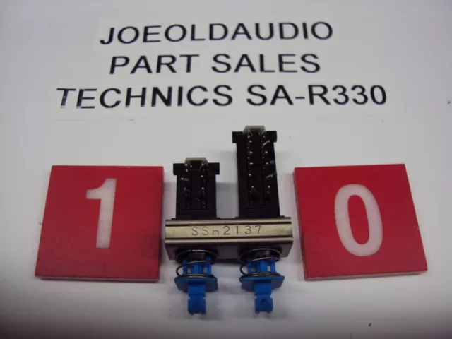 Technics SA-R330 Receiver Main/Remote Speaker Switch. Tested Parting Out SA-R330