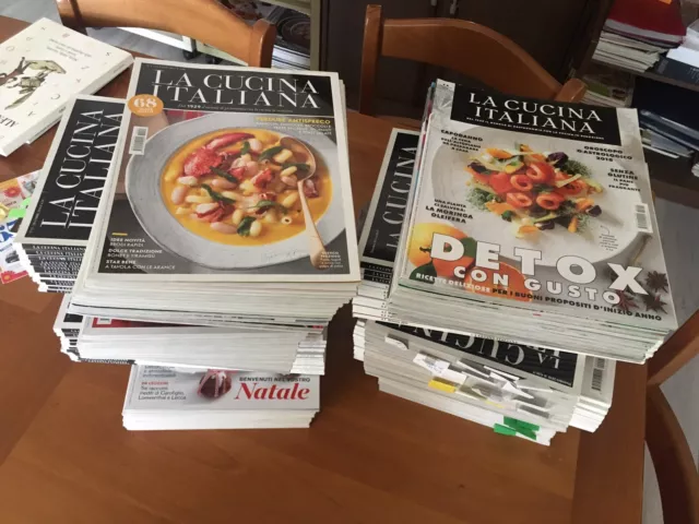 LA CUCINA ITALIANA - RIVISTA-varie annate- Euro 1 A Numero - VENDITA PER ANNATE