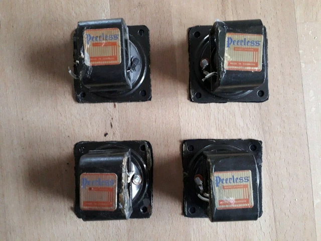 PEERLESS MT20HFC HOCHT NER aus Sonab Boxen 4 Stck 8 Ohm EUR