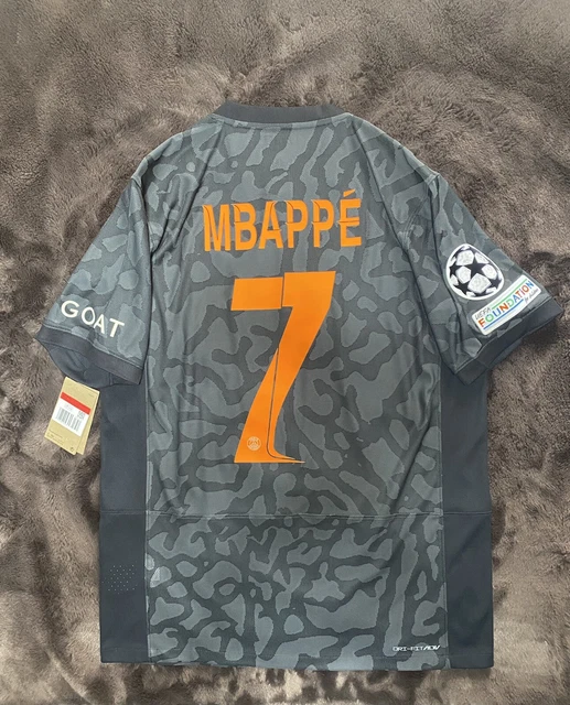 Maillot PSG Officiel 2020/2021 Vapor Match Mbappé - Taille L - Neuf Avec étiquettes