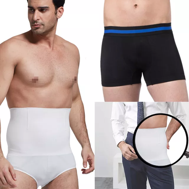 MEN'S HIGH WAIST Hiding Gaff Panty Tummy Control Shaper Girdle