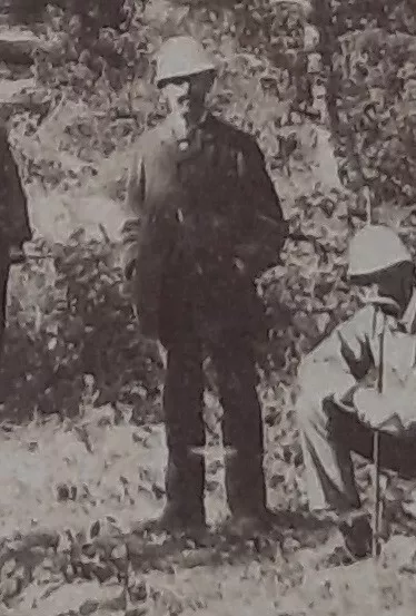 [Photographie originale] Eugène Trutat (?) - Foret des Fanges, Aude. 2