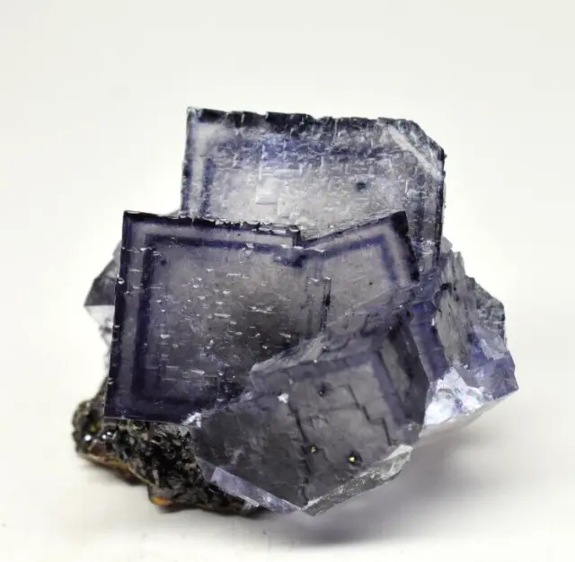 Fluorite with Pyrite on Sphalerite - Elmwood Mine, Smith Co., Tennessee