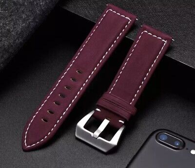 Fleurus Bracelet/Band Cuir/Leather pour tous types de montres entrecorne 20mm 