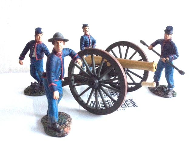 Britain’s Union Artillery Set #2 Loading Canister 4 man crew US Civil War #31056